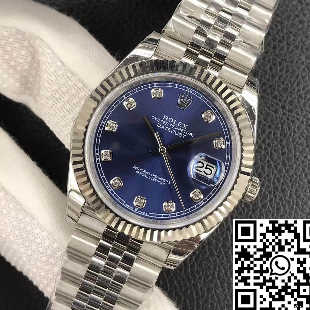 M126234-0037 White Factory Gold Datejust 18ct Rolex EW 1109